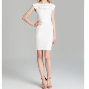 French Connection Estelle bar-front sheath dress 0